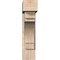 Ekena Millwork Merced Block Smooth Bracket w/ Offset Brace, Douglas Fir, 7 1/2"W x 28"D x 32"H BKT0806X28X32MRC05SDF - alternate 2